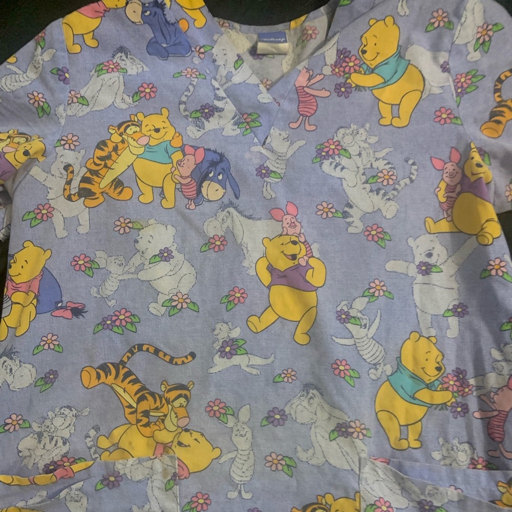 Disney scrub top
